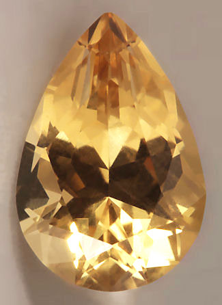 10986:  2.11 Carat pear shaped brilliant cut with exceptional vivid color and crystal.