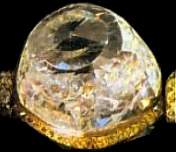 The Orlof, probably the same diamond called The Great Moghul and described by Jean Baptiste Tavernier in The French Blue.